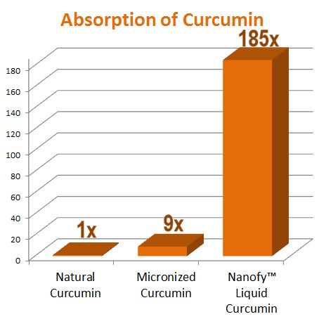 Absorption Rate of Curcumin
