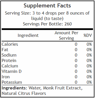 monk fruit liquid extract