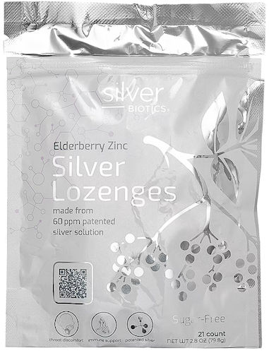 elderberry Silver biotics Lozenge